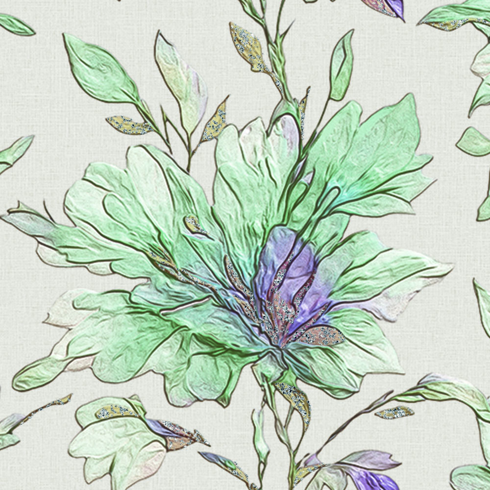 DuKa Duvar Kağıdı Flower