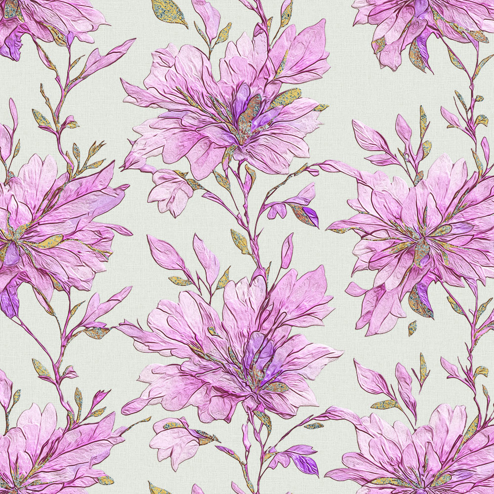DuKa Duvar Kağıdı Flower