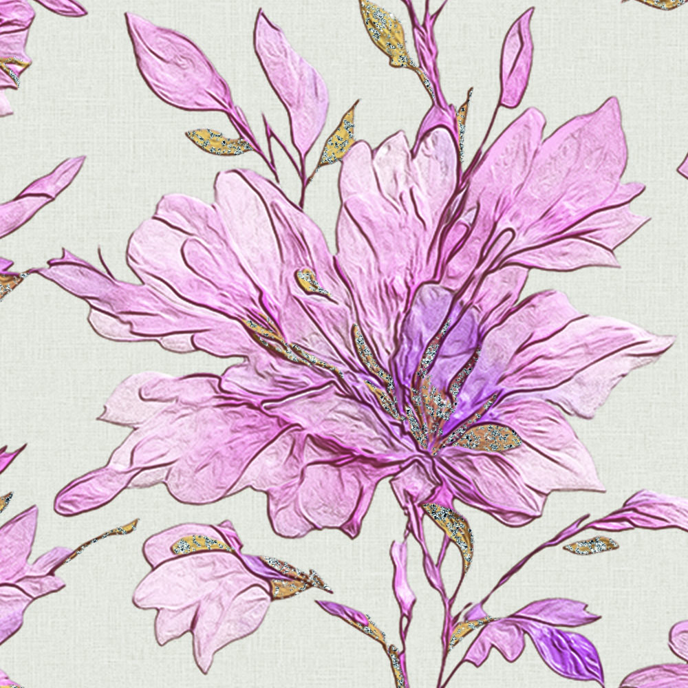DuKa Duvar Kağıdı Flower