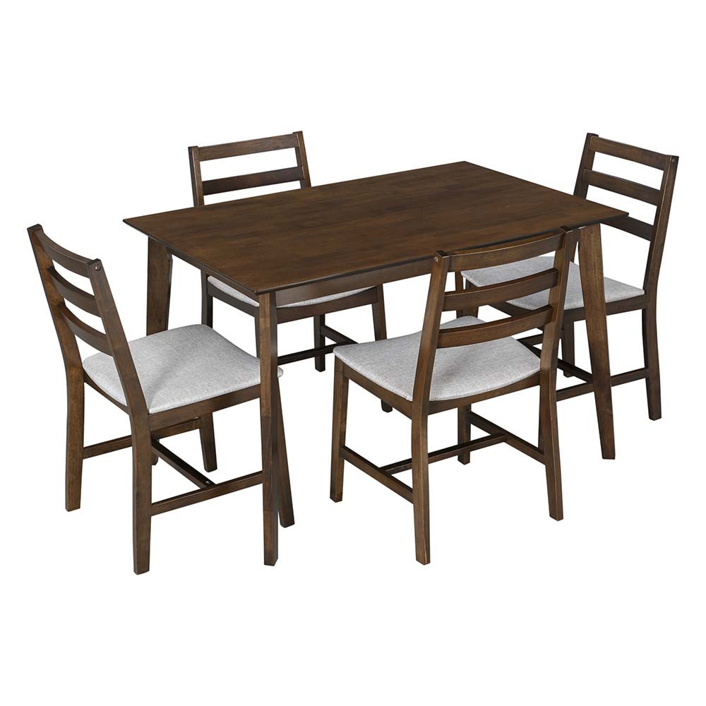 Vitale Middle 80x120 cm Masa Sandalye Seti Bej MS.SET22